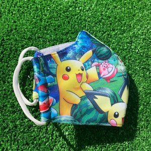 Children's Pokemon Face Mask New!